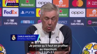 Real Madrid - Ancelotti : “Il faut avoir un peu de chance et il ne faut jamais baisser les bras”