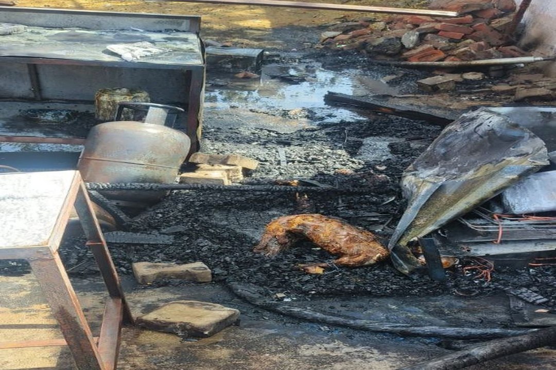चाय की थड़ी पर घरेलू गैस सिलेंडर फटने से 7 साल...