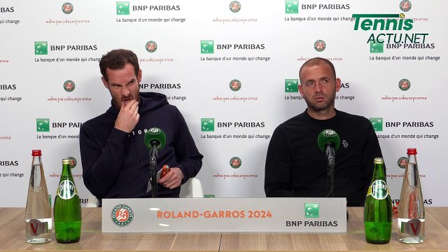 Tennis - Roland-Garros 2024 - Andy Murray : My brother doesn't have a partner for Wimbledon so...