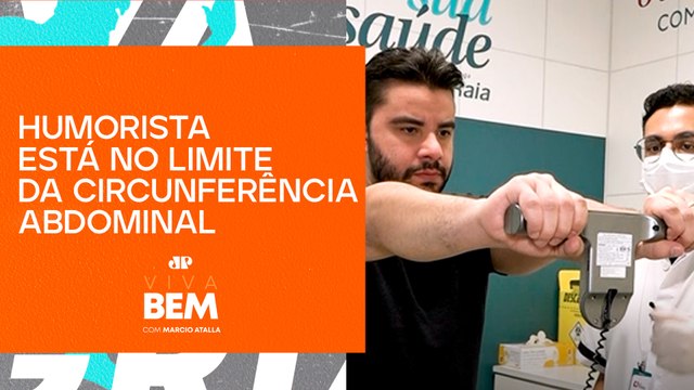 André Alba faz exames para iniciar hábitos saudáveis | VIVA BEM