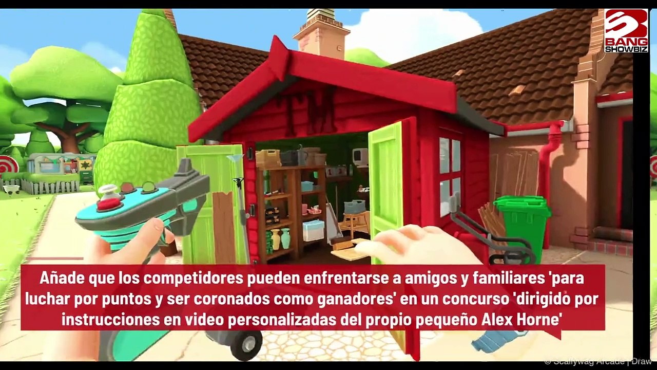 Experiencia virtual inmersiva del lanzamiento del programa de televisión 'Taskmaster'