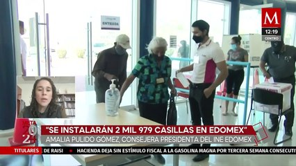 Se instalarán 20 mil 979 casillas y 71 casillas especiales en Edomex el 2 de junio