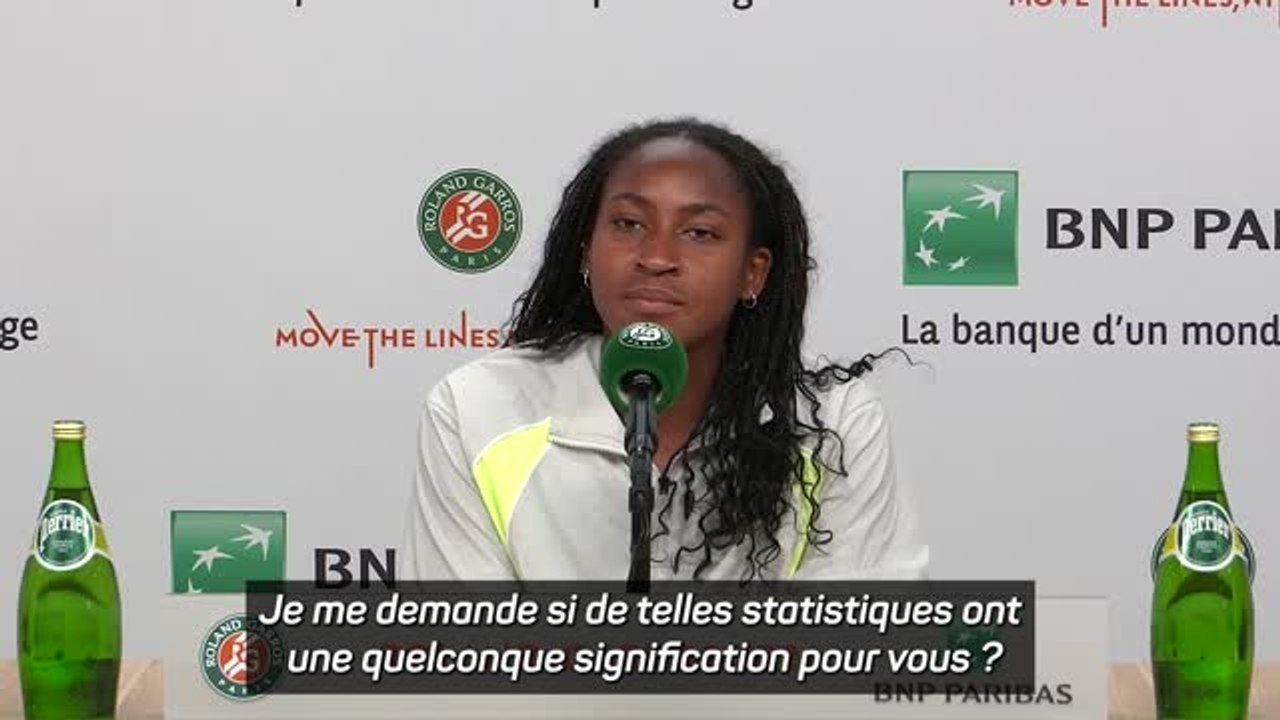 Roland-Garros - Gauff : "Chris Evert, je suis loin d'être à sa hauteur"