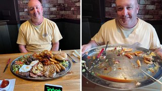 'Mean' steakhouse denies customer £100 mixed grill challenge prize