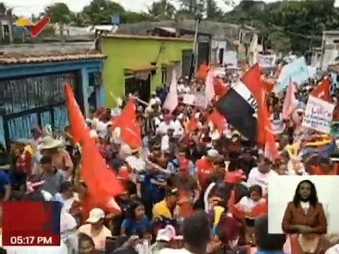 Tachirenses desbordaron las calles del mcpio. Torbes en apoyo a la Revolución Bolivariana