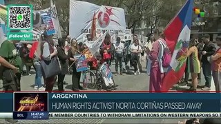 Argentinian Human Rights Activist Nora Cortiñas passed away