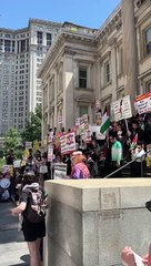 NYC high school students stage pro-Palestine walkout, protest outside DOE headquarters