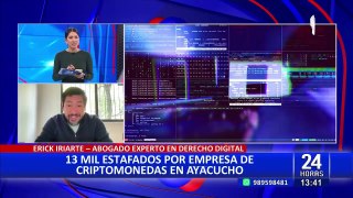 Erick Iriarte advierte sobre estafas piramidales en el País: “Te hacen creer que tendrás grandes ganancias”