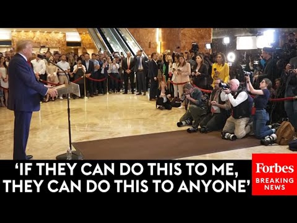 BREAKING NEWS: Trump Holds Press Briefing At Trump Tower After Guilty Verdict In Hush Money Trial