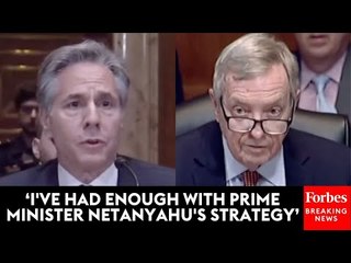 Dick Durbin Grills Blinken: ‘How Can We In Good Conscience’ Supply Netanyahu With Weapons Of War?
