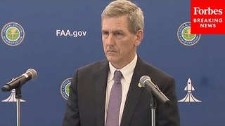 BREAKING NEWS: FAA Admin. Mike Whitaker Holds Press Briefing After Meeting With Boeing Executives