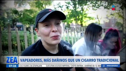 ¿Por qué los vapeadores son más dañinos que un cigarro tradicional?