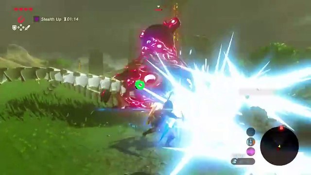 The Legend Of Zelda Breath Of The Wild_ Guardian Fight
