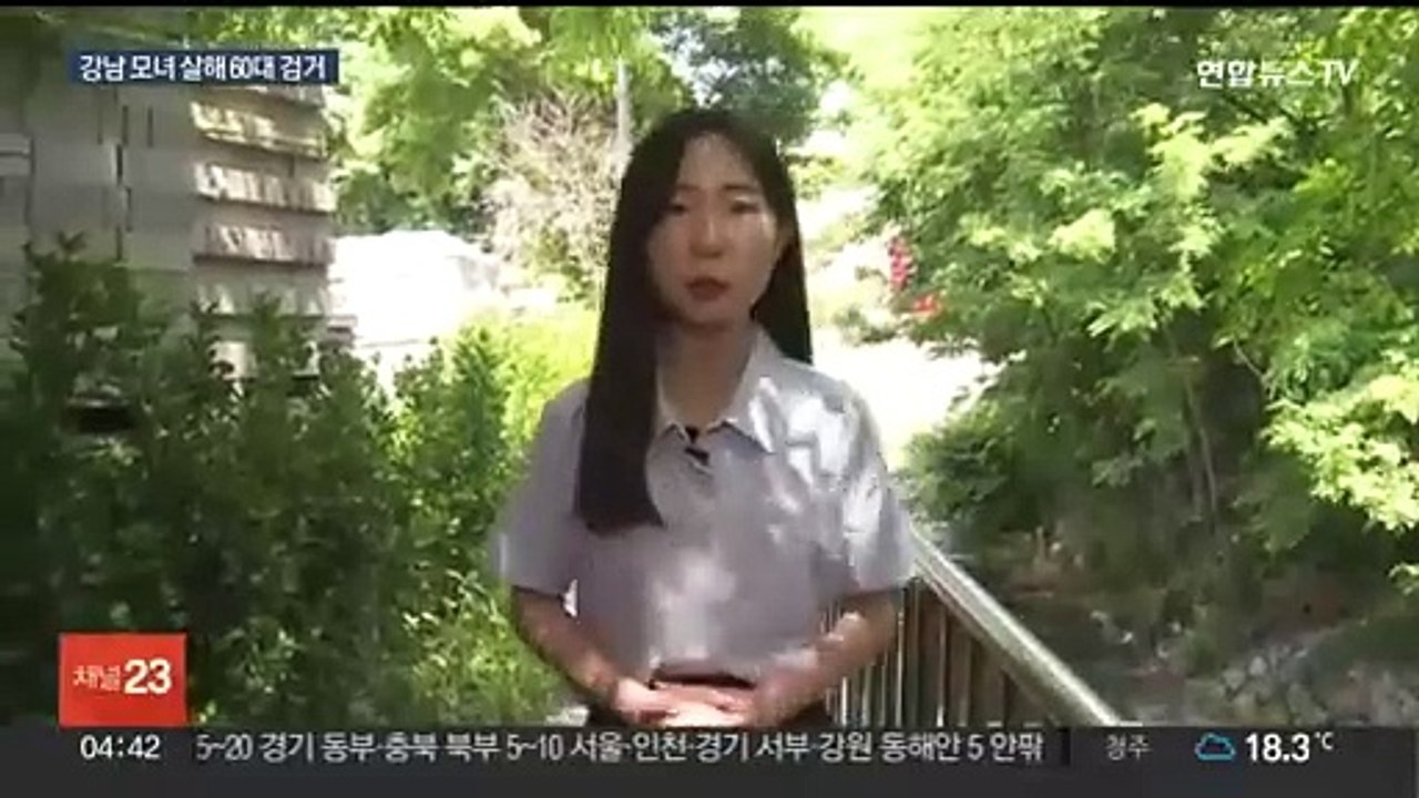 강남 오피스텔 모녀 살해 60대 검거…"우발 범행" 주장