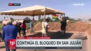 Sectores movilizados de San Julián no levantan bloqueo y ratifican su voto resolutivo