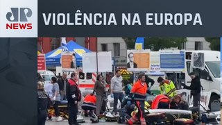 Ataque com faca na Alemanha deixa 6 feridos; França consegue frustrar atentado