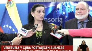 Defensoría del Pueblo y la Fiscal General de Cuba fortalecen vínculos en el ámbito penal y judicial