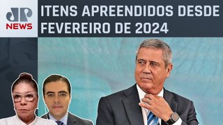 Braga Netto pede devolução de passaporte ao STF; Dora Kramer e Vilela comentam
