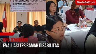 KPU Jembrana Evaluasi TPS Ramah Disabilitas