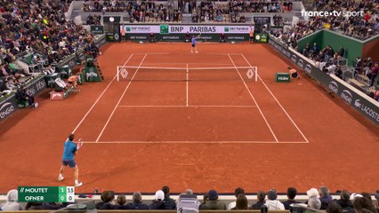 3e tour : le résumé du match Corentin Moutet vs Sebastian Ofner