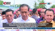 Jokowi Kunjungi Pasar lawang Agung, Pastikan Stabilitas Harga