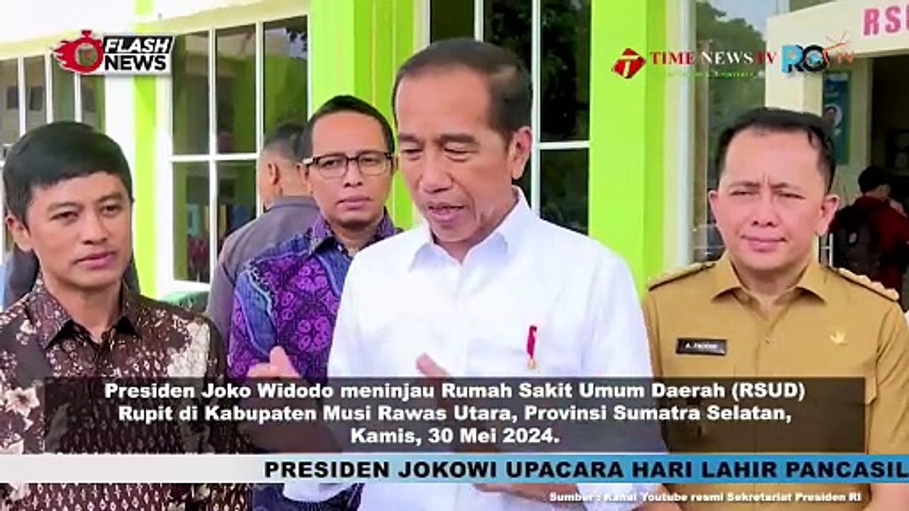 Presiden Jokowi Tinjau RSUD Rupit, Tekankan Peningkatan Infrastruktur Listrik