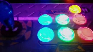 Arcade1Up Marvel vs. Capcom Cocktail Table Mods | Marvel Drip, LED Buttons, Translucent Bat Top, etc