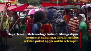 New Delhi Catat Rekor Tertinggi Mencapai Suhu 52,3 Derajat Celsius