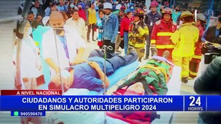 Simulacro Multipeligro 2024: Perú se prepara ante posible terremoto de gran magnitud