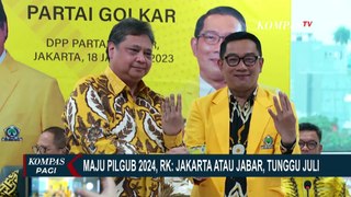 Soal Maju Pilgub 2024, Ridwan Kamil: Jakarta atau Jabar, Tunggu Juli