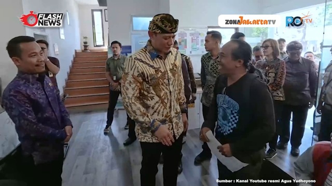 MENTERI ATR/BPN AHY TINJAU KANTOR PERTANAHAN DENPASAR