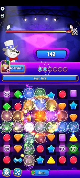 Jungle Jam Plus Bombs  Away Score Rally Solo Challenge Score 1150 Points