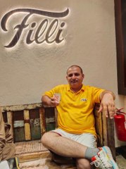 At the Filli Cafe Mamzar beach Dubai UAE