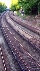 M7A on the Harlem line & M8 on the New Haven line crossing under the 204th St bridge