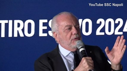 De Laurentiis su Kvara a maggio: "Ha un contratto fino al 2027, sono serenissimo"