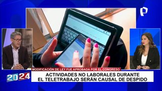 Ricardo Herrera sobre cambios en la ley de teletrabajo: 