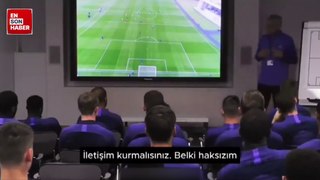 Jose Mourinho'nun gündem olan takım toplantısı