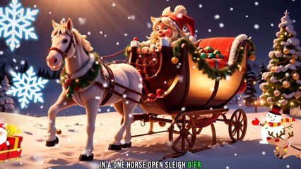 Jingle Bells with Lyrics | Christmas Songs |Jingle Bells |Christmas Songs & Nursery Rhymes for Kids