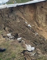 Foppolo, frana pista da sci