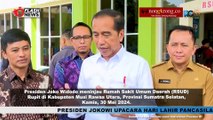 Jokowi Tinjau RSUD Rupit Bahas Infrastruktur Listrik