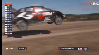 WRC 2024 Italy SS06 Katsuta Jump