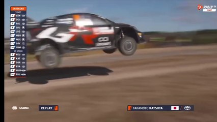 WRC 2024 Italy SS06 Katsuta Jump