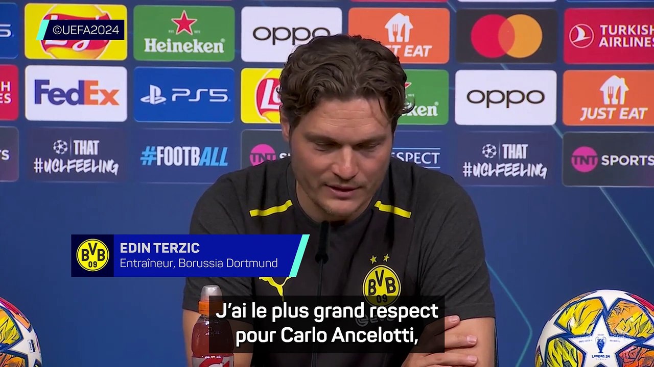 Terzic : "Ancelotti est un modèle pour tous les jeunes entraîneurs"