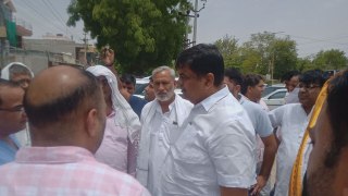 दुर्घटना के बाद पूर्व विधायक रामहेत यादव को जयपुर रेफर किया