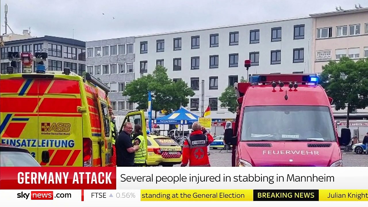 Messerangriff in Mannheim Heute auf Twitter und Video