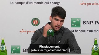 Roland-Garros - Alcaraz : 