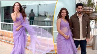 Avneet Kaur और Sunny Singh का Luv Ki Arrange Marriage को प्रमोट करने के दौरान दिखा शानदार लुक