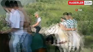 Beytüşşebap'ta atlarla trekking yapıldı