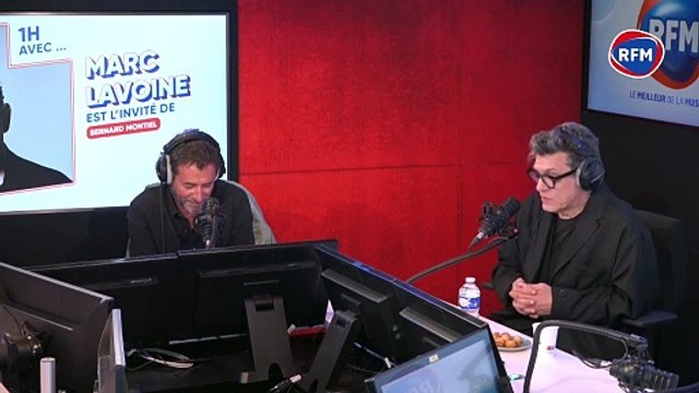 Marc Lavoine est l'invité de l'émission 1h avec présentée par Bernard Montiel sur RFM ce samedi