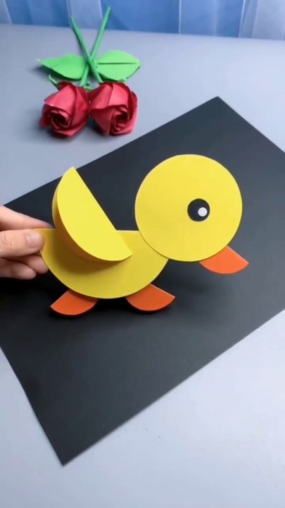 How to make paper with duck